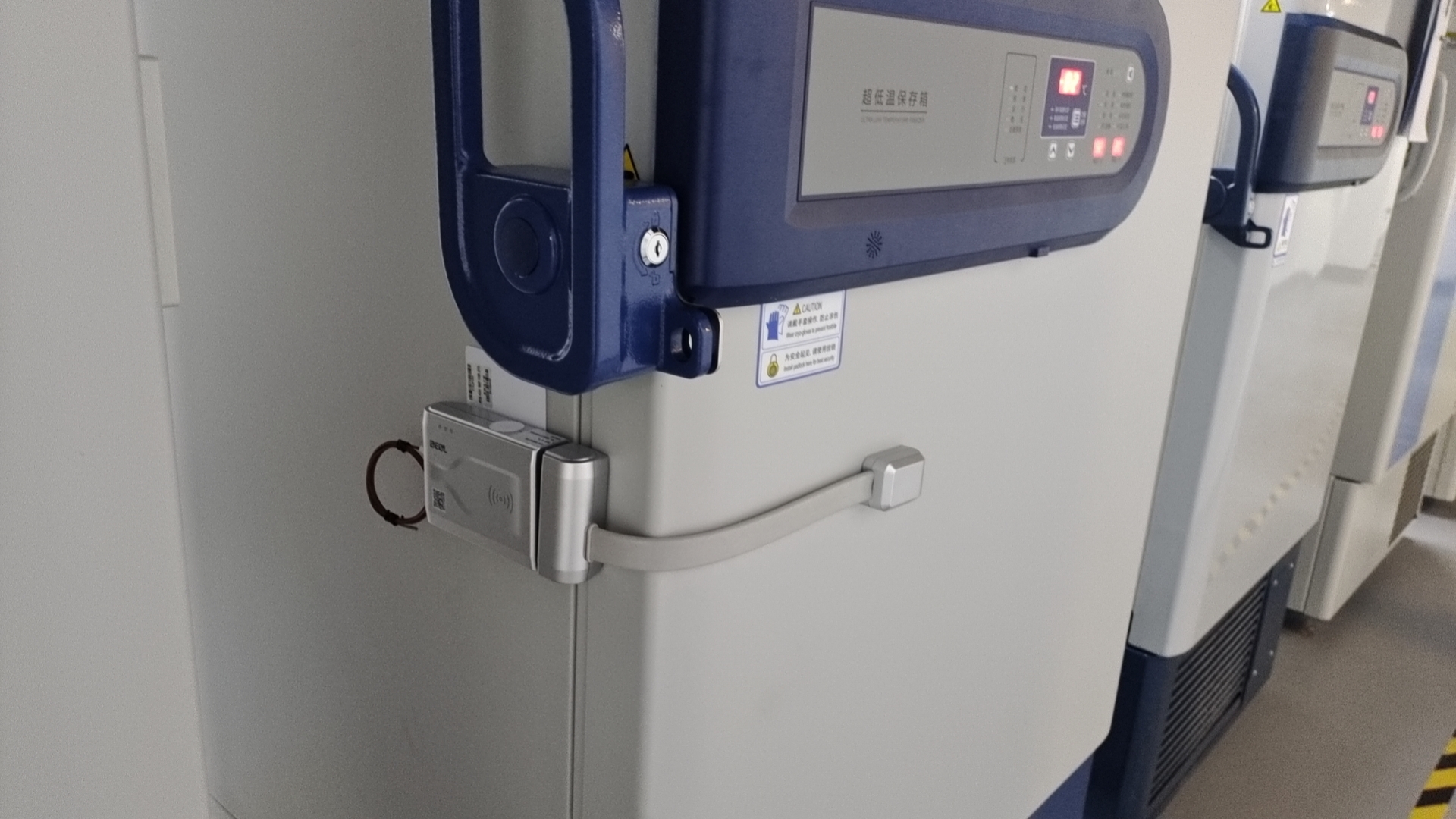 安裝BEOL貝爾科技生物冰箱智能鎖有什么用處呢？24.1.23