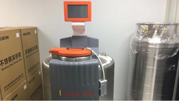 液氮罐加裝智能電子鎖，實現實驗室多加一份安全保障24.3.27